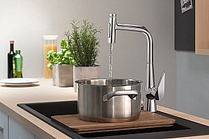 Смеситель для кухни Hansgrohe Talis Select M51 300 73867000 купить в интернет-магазине сантехники Sanbest