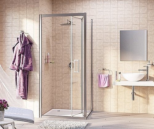 Душевой уголок WasserKRAFT Weser 78F03 90x90 купить в интернет-магазине Sanbest