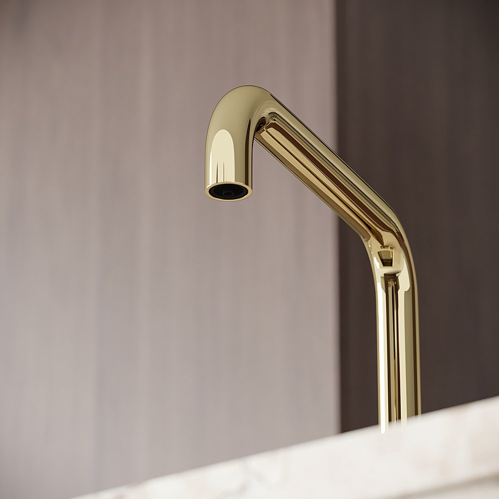 Смеситель для кухни Sancos Vela SC4013ZG полированное золото купить в интернет-магазине сантехники Sanbest