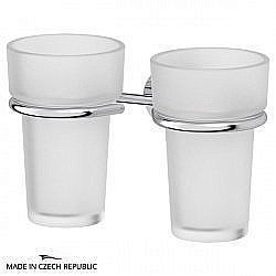 Держатель с 2-мя стаканами FBS Vizovice VIZ 007 купить в интернет-магазине сантехники Sanbest