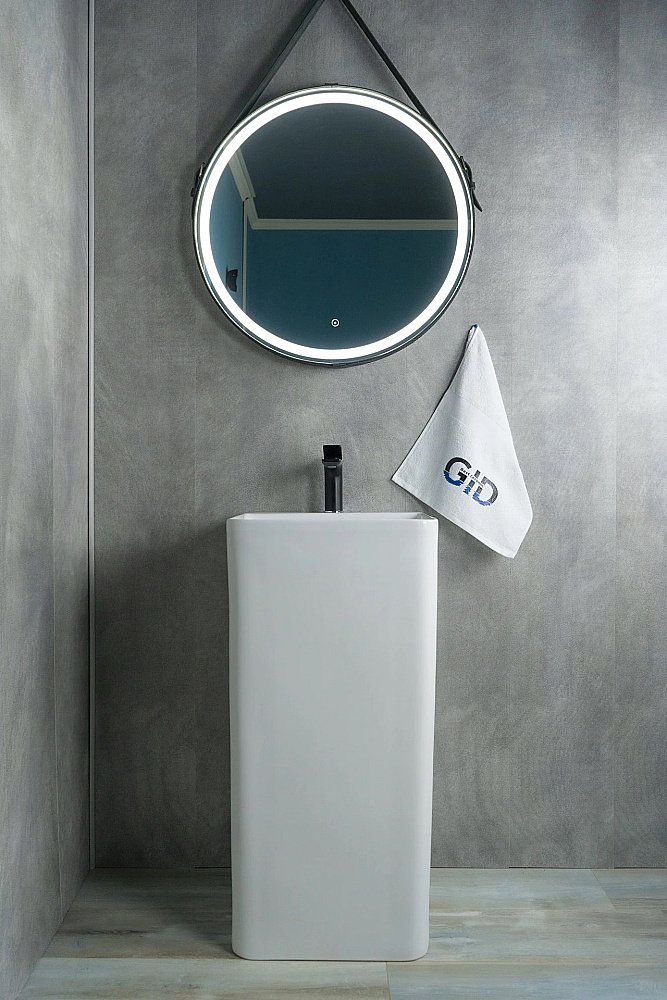 Раковина напольная Gid Autonomo 42 Nb148 81117 белая купить в интернет-магазине Sanbest