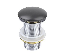 Донный клапан без перелива Bronze de Luxe 1003G серый матовый купить в интернет-магазине сантехники Sanbest