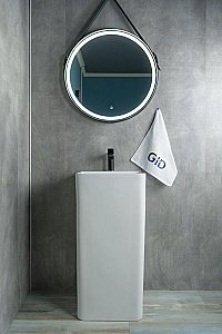 Раковина напольная Gid Autonomo 42 Nb148 81117 белая купить в интернет-магазине Sanbest