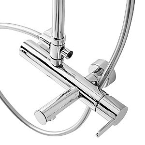 Душевая система Cezares Leaf CVDA-30-SS бронза купить в интернет-магазине сантехники Sanbest