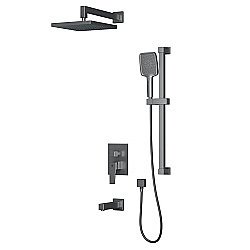 Душевая система Rush Thira TR3635-60Grey графит купить в интернет-магазине сантехники Sanbest