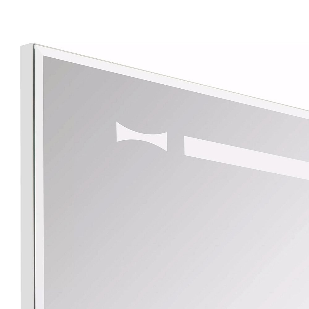 Зеркало со шкафом Акватон Диор 120 белое в ванную от интернет-магазине сантехники Sanbest