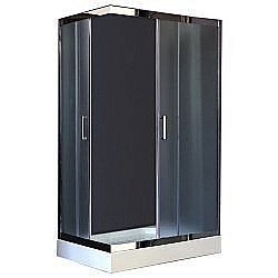 Душевой уголок Royal Bath RB8120HP-C-CH-R 120х80 матовый правый купить в интернет-магазине сантехники Sanbest