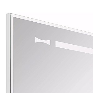 Зеркало со шкафом Акватон Диор 120 белое в ванную от интернет-магазине сантехники Sanbest