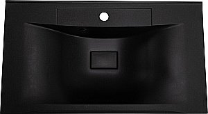 Раковина мебельная BelBagno BB800/450-LV-ART-PR-NERO черная купить в интернет-магазине Sanbest