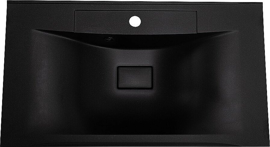 Раковина мебельная BelBagno BB800/450-LV-ART-PR-NERO черная купить в интернет-магазине Sanbest