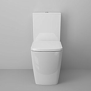 Унитаз Ambassador Kingston 147K19001RS безободковый, с бачком, с крышкой микролифт, белый купить в интернет-магазине Sanbest