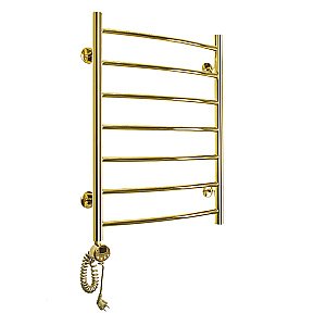 Полотенцесушитель электрический Domoterm Калипсо П7 500x700 E золото купить в интернет-магазине сантехники Sanbest