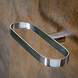 Полотенцедержатель-кольцо Bemeta Organic 157104061 хром купить в интернет-магазине сантехники Sanbest