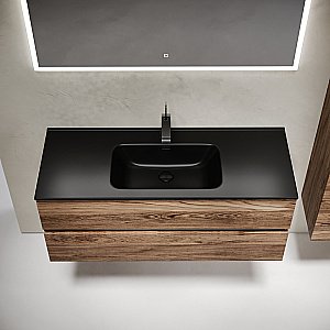 Тумба с раковиной Sancos Urban 120 UR120-1ECH дуб чарльстон для ванной в интернет-магазине Sanbest