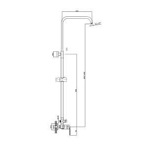 Душевая колонна Rush ST4235-50 купить в интернет-магазине сантехники Sanbest