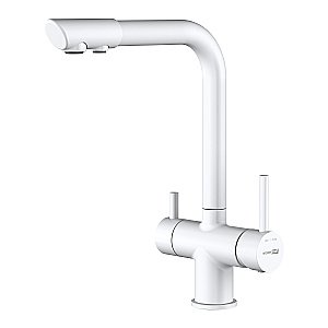 Смеситель для кухни WasserKRAFT A8357 белый купить в интернет-магазине сантехники Sanbest