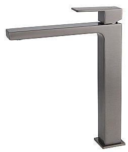 Смеситель для раковины Kaiser Cube 01311-15 вороненая сталь купить в интернет-магазине сантехники Sanbest