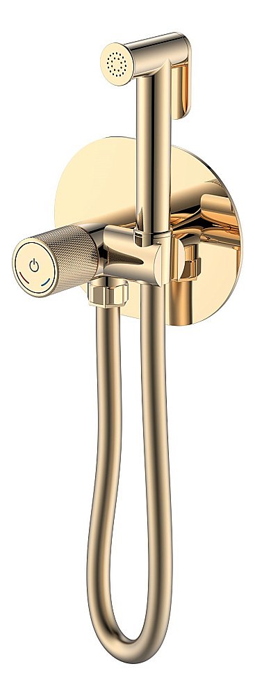 Гигенический душ Boheme Tech 157-G золото купить в интернет-магазине сантехники Sanbest