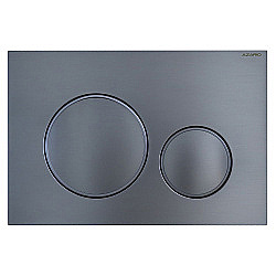 Кнопка для инсталляции Azario NEW AZ-017.08 оружейная сталь матовая купить в интернет-магазине сантехники Sanbest