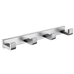 Вешалка на 4 крючка ABBER Westen AA1751SP сатин купить в интернет-магазине сантехники Sanbest