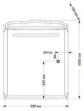 Зеркало Misty Дайна П-Дай02085-011Св в ванную от интернет-магазине сантехники Sanbest