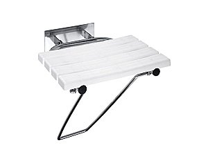 Сидeнье для душа Bemeta Help 301207181 белое/хром купить в интернет-магазине сантехники Sanbest