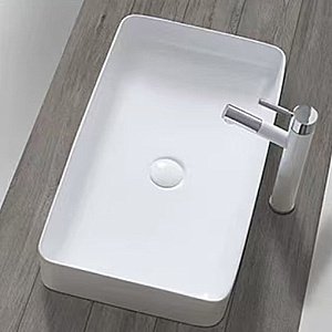 Раковина накладная RGW GS-22 80121022-01 белая купить в интернет-магазине Sanbest