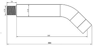 Излив Elghansa RS-27P-White белый купить в интернет-магазине сантехники Sanbest