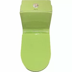 Унитаз-моноблок Laguraty 101G зеленый, с крышкой микролифт (детский) купить в интернет-магазине Sanbest
