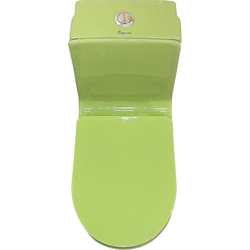 Унитаз-моноблок Laguraty 101G зеленый, с крышкой микролифт (детский) купить в интернет-магазине Sanbest