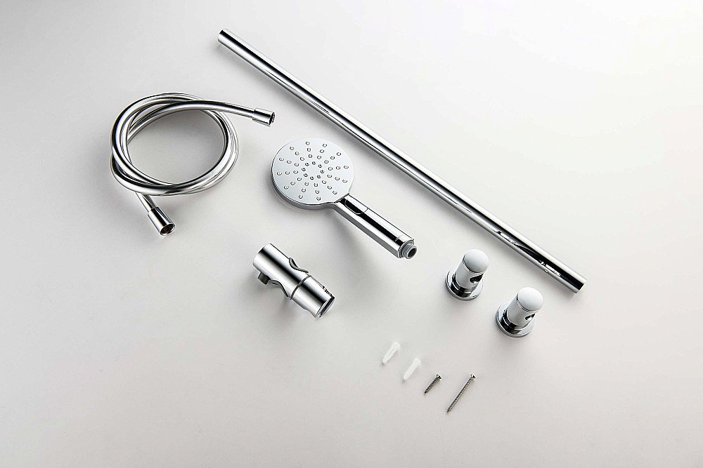 Душевой гарнитур Aquatek Оберон AQ2016CR хром купить в интернет-магазине сантехники Sanbest