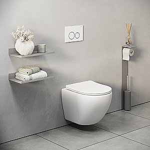 Кнопка для инсталляции Grossman Galaxy 700.K31.01.000.000 белая глянцевая купить в интернет-магазине сантехники Sanbest