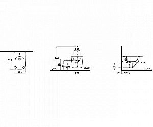 Биде подвесное Ideal Standard Imagine T502901 купить в интернет-магазине Sanbest