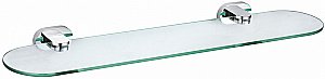 Стеклянная полка для ванной WONZON & WOGHAND FIRST, Хром (WW-8427) купить в интернет-магазине сантехники Sanbest