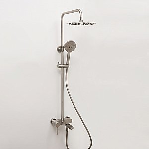 Душевая система WasserKRAFT Wern 4200 A14201 никель купить в интернет-магазине сантехники Sanbest