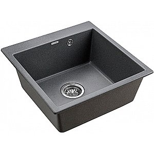 Кухонная мойка Paulmark Praktisch 51 PM105152-AN антрацит купить в интернет-магазине сантехники Sanbest