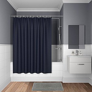 Текстильная шторка для ванной IDDIS Décor D28P218i11 купить в интернет-магазине сантехники Sanbest