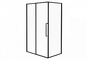 Душевой уголок Esbano SURF ESOGS128PSB 120х80 стекло прозрачное/профиль черный матовый купить в интернет-магазине Sanbest