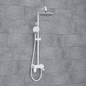 Душевая система WasserKraft Mindel 8500 SET2631 белый Soft-touch купить в интернет-магазине сантехники Sanbest