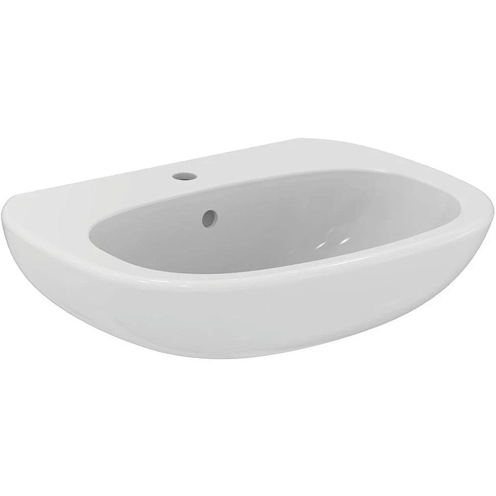Раковина на полупьедестале Ideal Standard Tesi 65 T351301 белая купить в интернет-магазине Sanbest