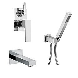 Смеситель для ванны PAINI Grazia 21CRSET26911BATH хром купить в интернет-магазине сантехники Sanbest