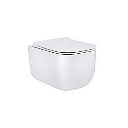 Унитаз подвесной Vincea Form VT1-35 безободковый, с крышкой микролифт, белый купить в интернет-магазине Sanbest