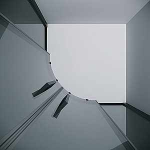 Душевой уголок Grossman Cosmo 301.K33.02.8080.21.10 80x80 стекло тонированное/профиль черный матовый купить в интернет-магазине Sanbest