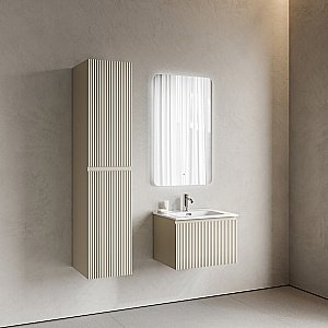 Тумба с раковиной Sancos Snob R 1.0 SNR1.060CE/CN7001 Beige Soft для ванной в интернет-магазине Sanbest