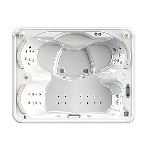 Минибассейн Радомир Делюкс Gold 210х165 белый купить в интернет-магазине Sanbest