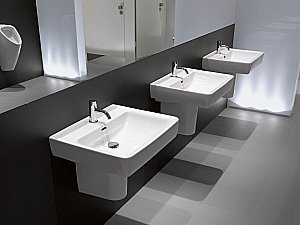 Раковина Laufen Pro 8.1895.1.000.104.1 белая купить в интернет-магазине Sanbest