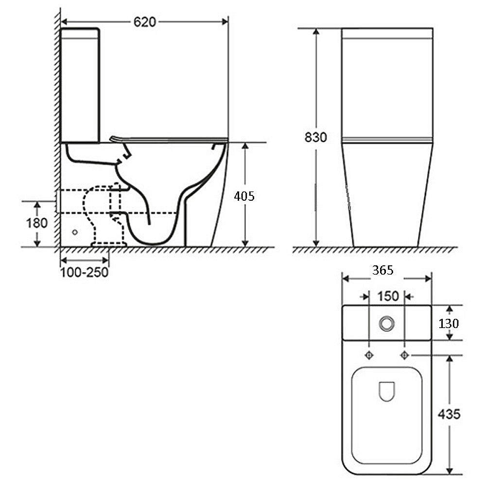 Унитаз-компакт Grossman Style GR-4453S безободковый, с крышкой микролифт, с бачком, белый купить в интернет-магазине Sanbest