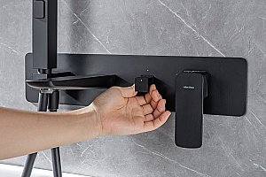 Смеситель для ванны Allen Brau Infinity 5.21007-31 купить в интернет-магазине сантехники Sanbest