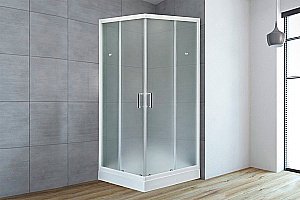 Душевой уголок Royal Bath RB90HP-C 90х90 матовый купить в интернет-магазине Sanbest