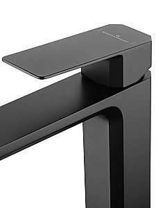 Смеситель для раковины WONZON & WOGHAND DIAMOND, Черный матовый (WW-88139011-MB) купить в интернет-магазине сантехники Sanbest